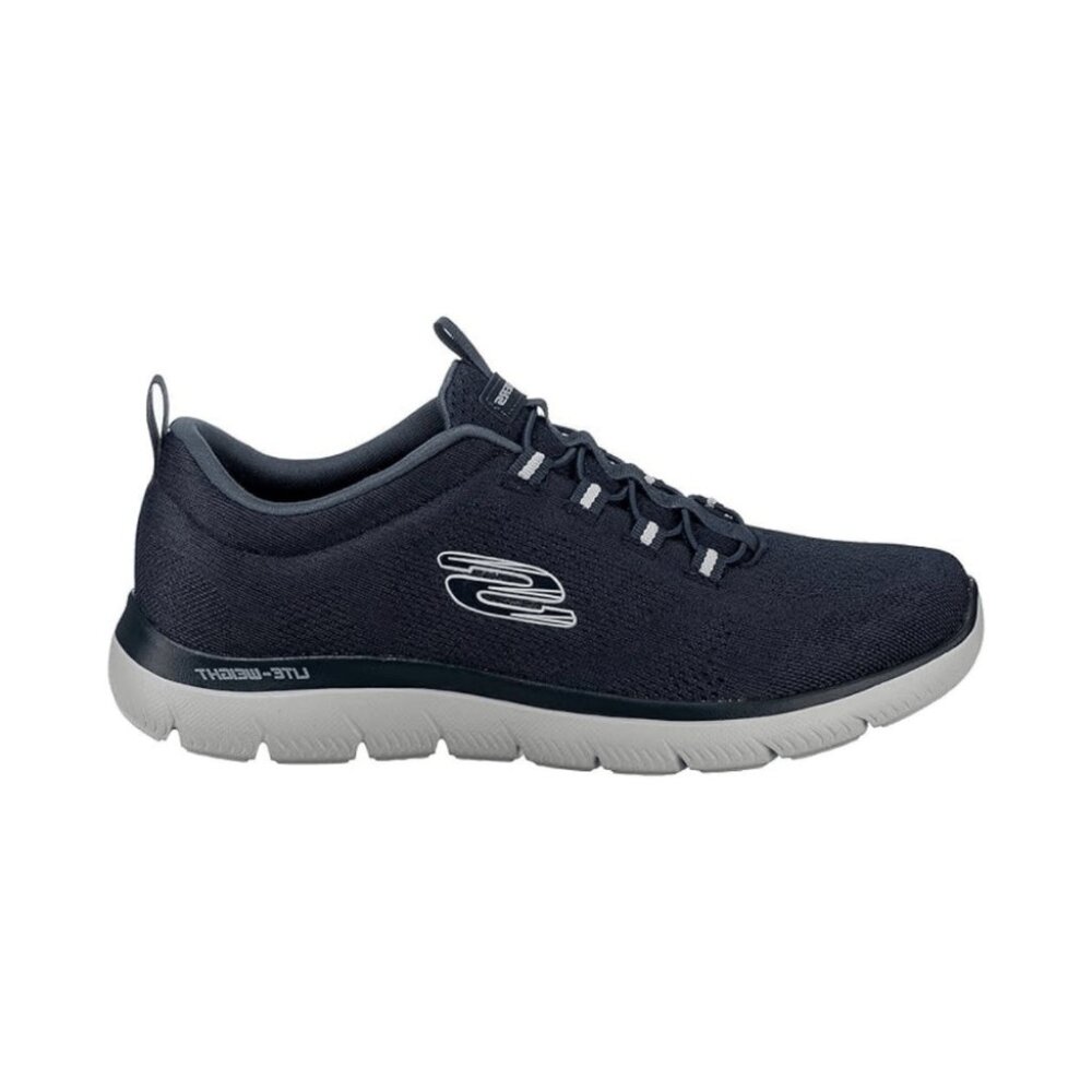 Skechers Men's Summits - Louvin Wide Width Slip-On Sneaker, Navy 232186W